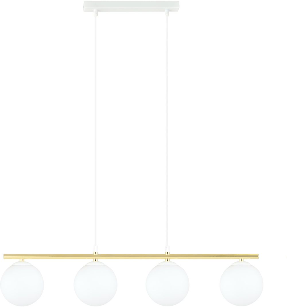 Emibig Allora Pendelleuchte 4x10 W weiß-milchig 1255/4