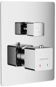Excellent Keria badewannen- und duscharmatur Unterputz mit Thermostat chrom AREX.2048CR