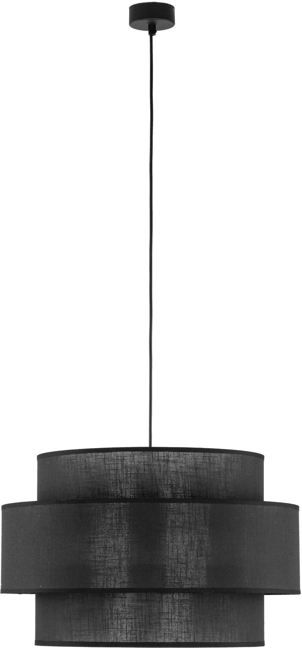 TK Lighting Calisto Pendelleuchte 3x15 W schwarz 5099