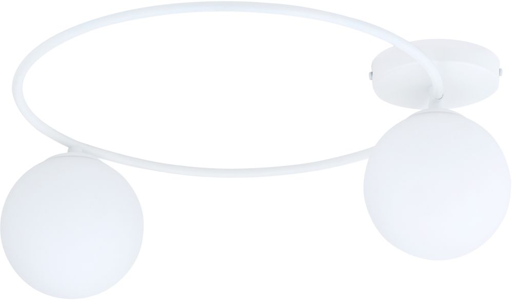 Emibig Sopra Deckenlampe 2x10 W weiß-milchig 1258/2