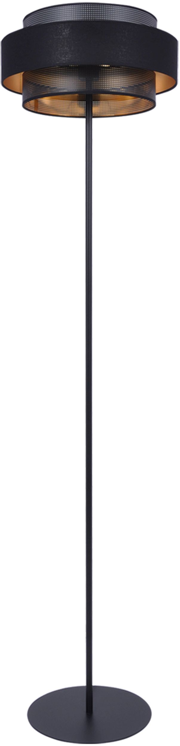 Kaja Amos Stehlampe 1x40 W schwarz-gold K-5285