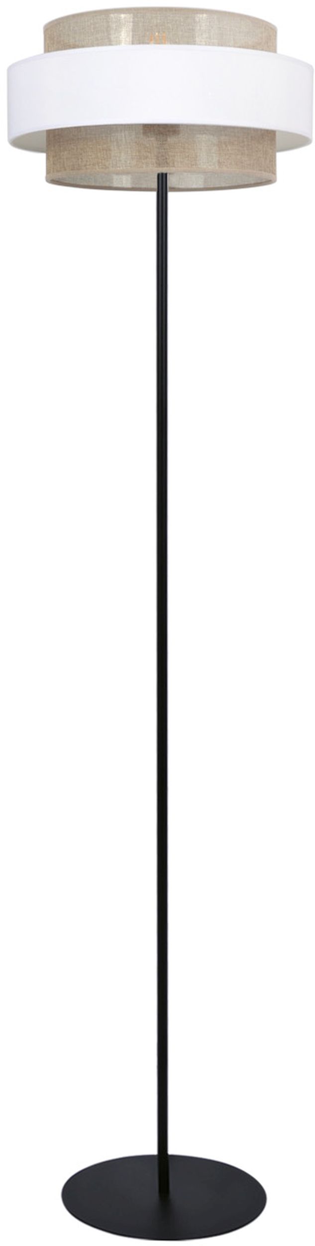 Kaja Cezar Stehlampe 1x40 W weiß-beige K-5275