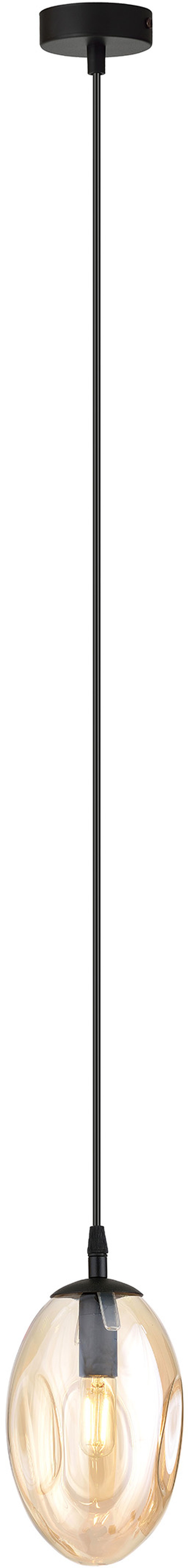 Emibig Astral Pendelleuchte 1x10 W schwarz 1267/1