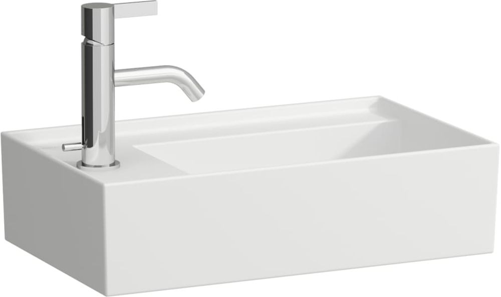 Laufen Kartell Waschbecken 46x28 cm rechteckig Klassisch weiß glanz H8153354001111