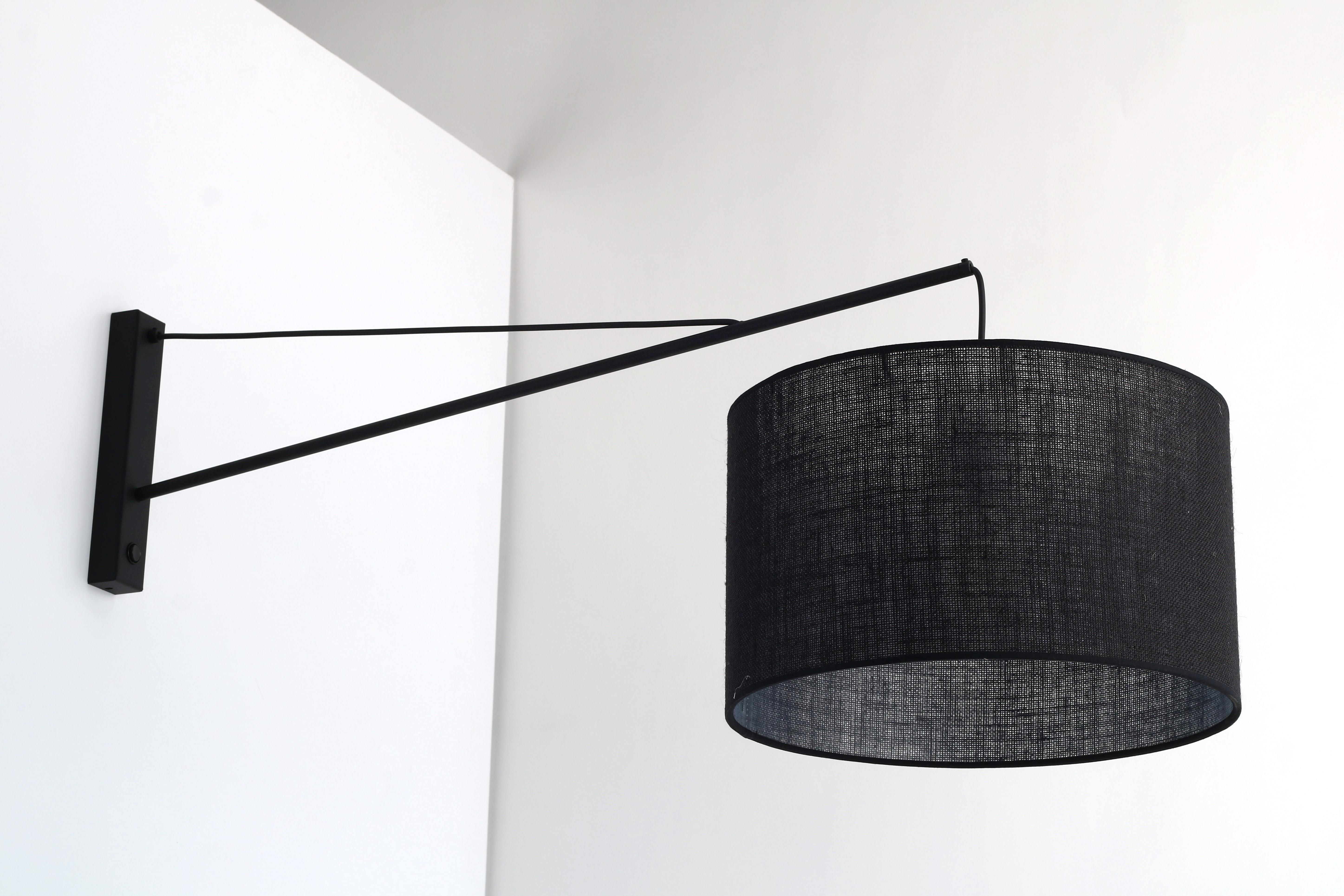 TK Lighting Grua Wandleuchte 1x15 W schwarz 6639