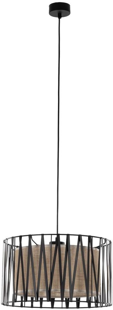 TK Lighting Harmony Pendelleuchte 1x15 W schwarz-braun 4562