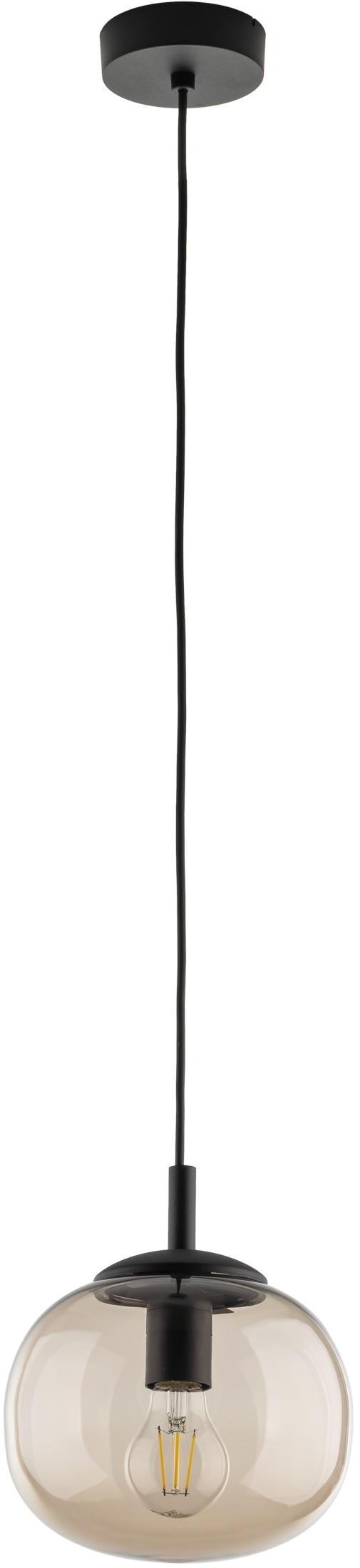 TK Lighting Vibe Pendelleuchte 1x15 W schwarz 5826