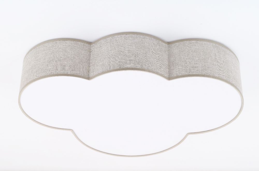 TK Lighting Cloud Pendelleuchte 4x15 W weiß 4336