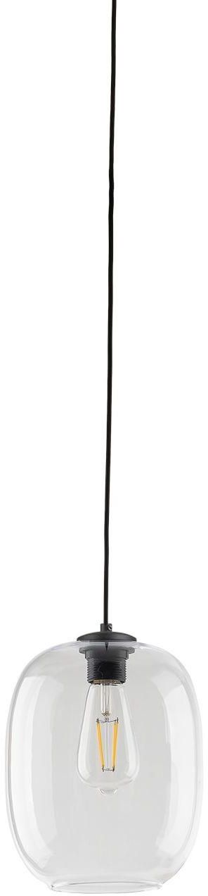 TK Lighting Elio Pendelleuchte 1x15 W schwarz-transparent 4339