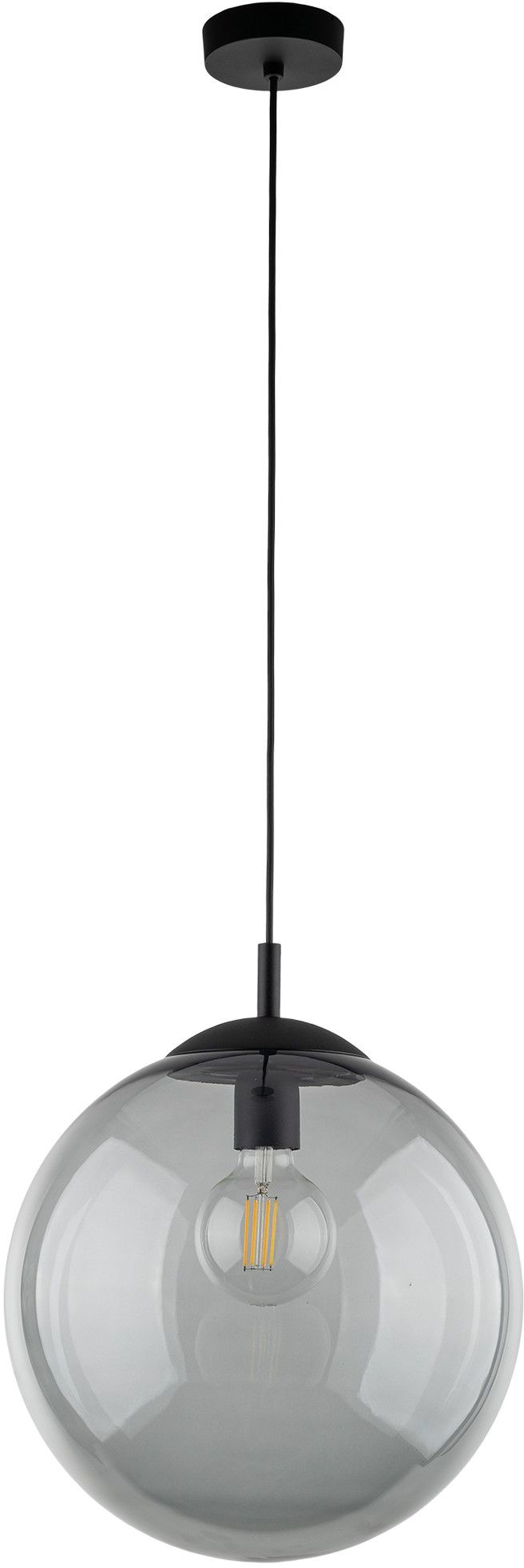 TK Lighting Esme Pendelleuchte 1x15 W schwarz-graphit 5380