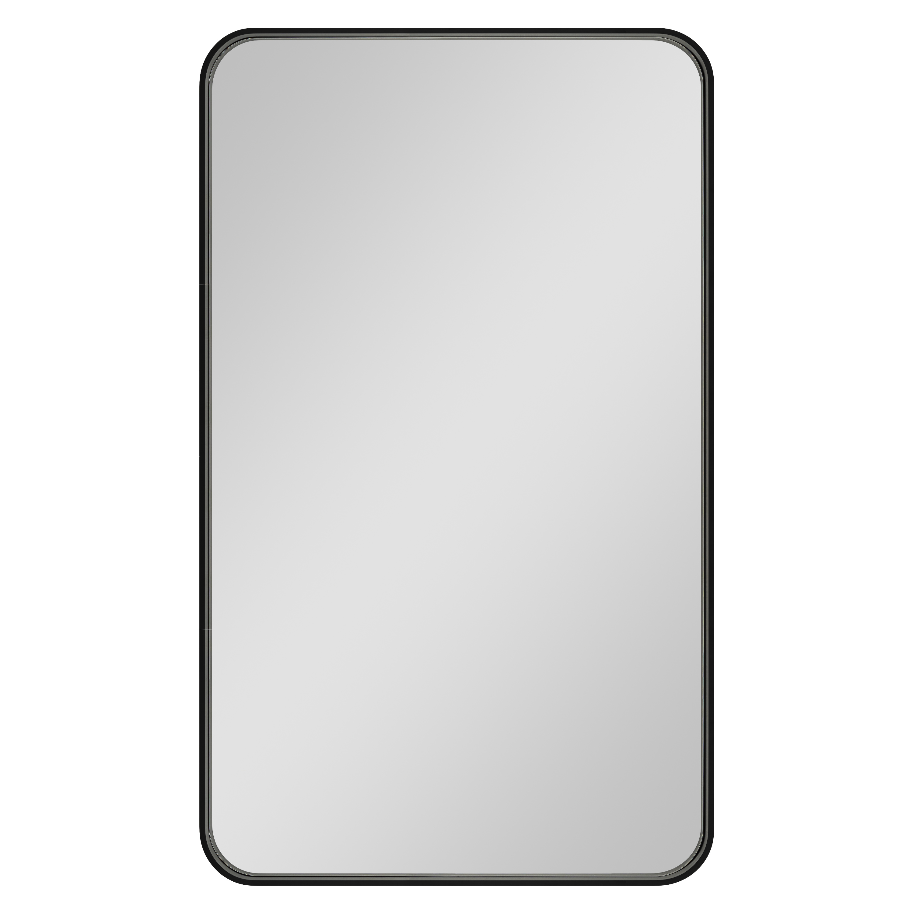 Dubiel Vitrum Rio Spiegel 60x100 cm rechteckig schwarz 5905241011554