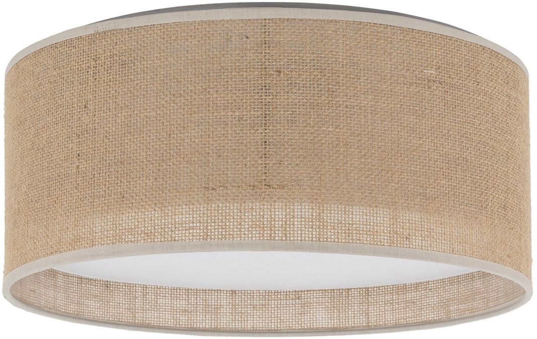 TK Lighting Juta Decke 2x15 W beige 5798