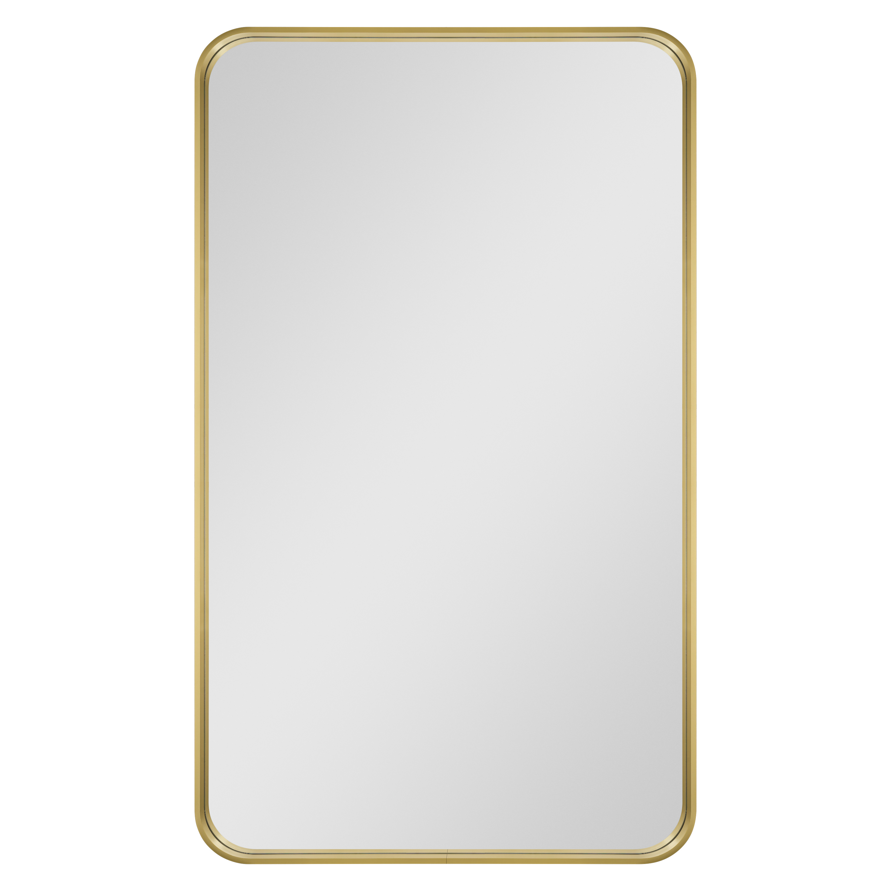 Dubiel Vitrum Rio Spiegel 60x100 cm rechteckig gold 5905241011561