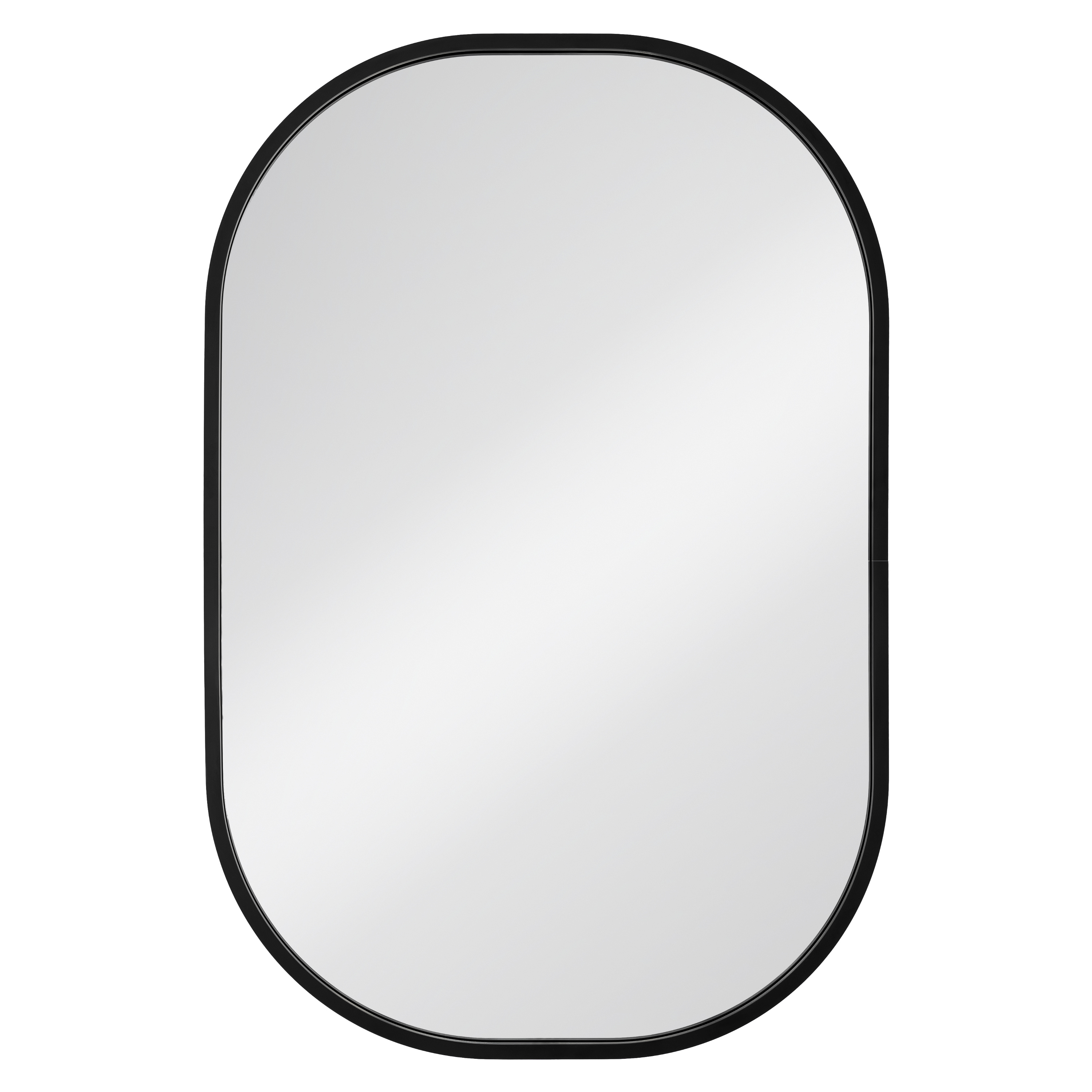 Dubiel Vitrum Luis Spiegel 40x60 cm oval schwarz 5905241012827