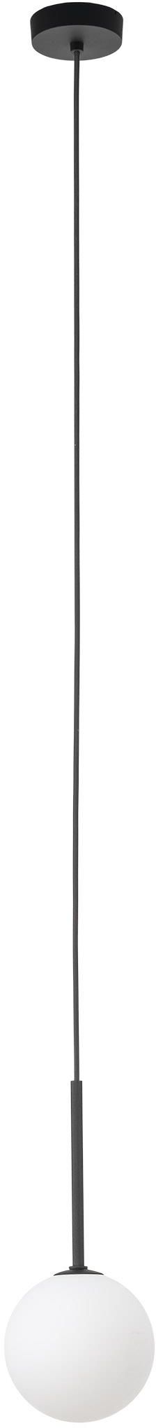 TK Lighting Martin Pendelleuchte 1x6 W weiß-schwarz 4502