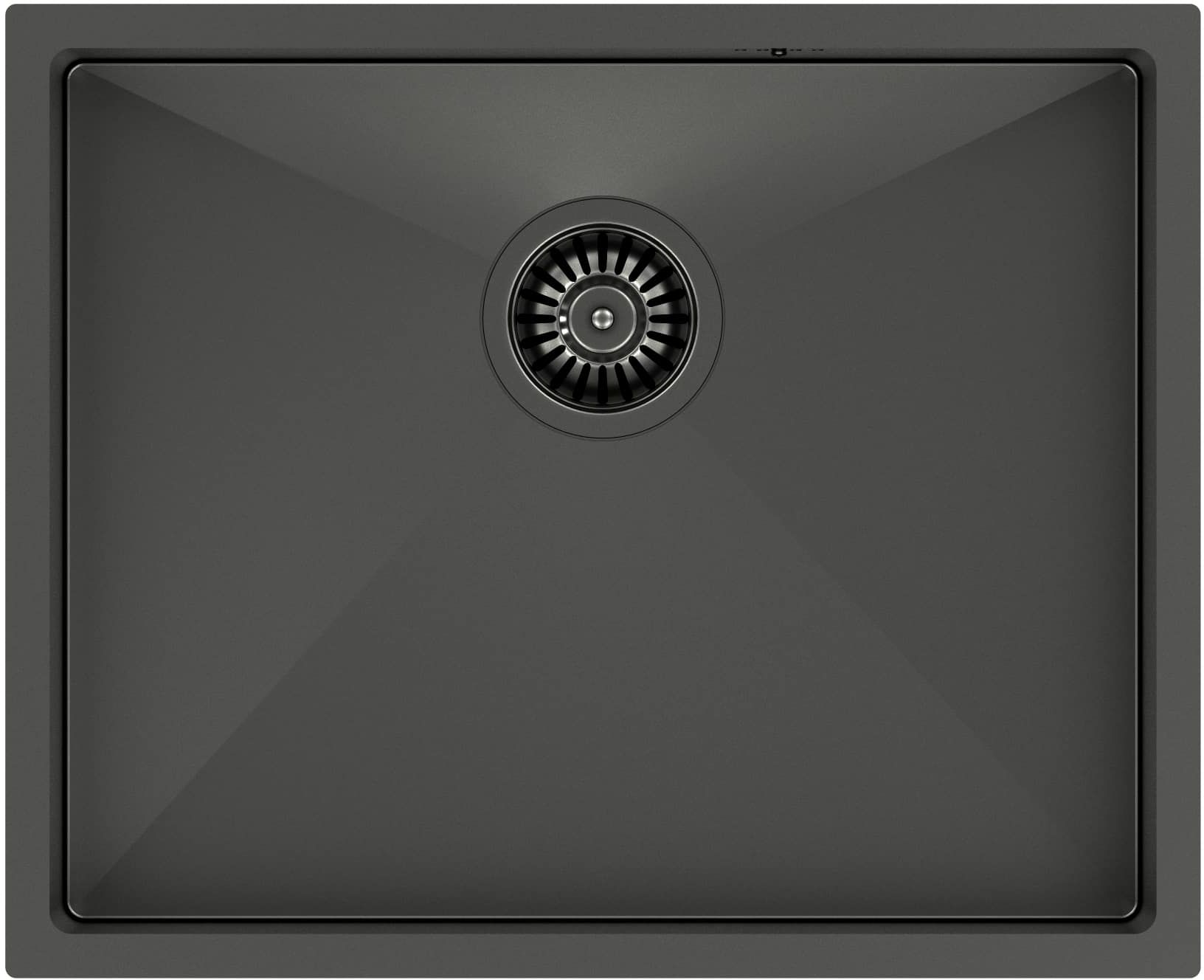 Quadron Anthony 60 Stahlspüle 50x40 cm stahl MF5444PVDBST1