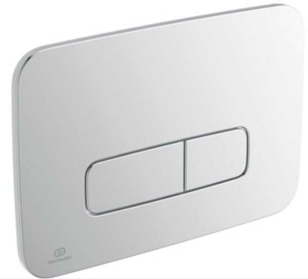 Ideal Standard Oleas Betätigungsplatte für Toilette glänzender Chrom R0123AA