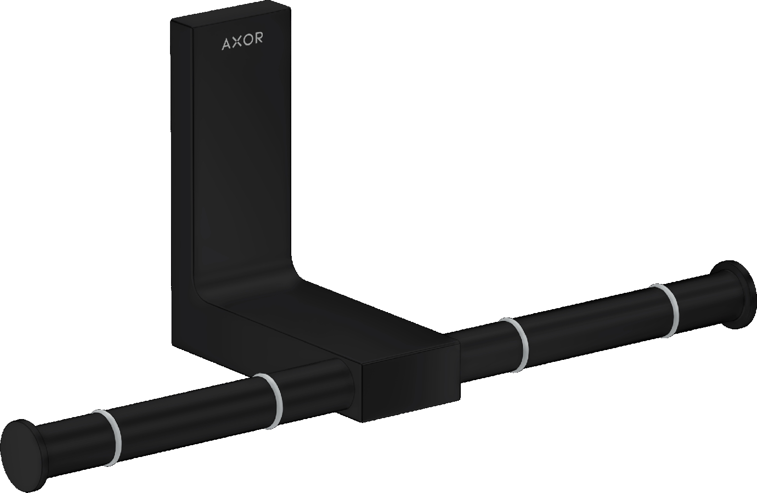 Axor Universal Rectangular Klopapierhalterung schwarz 42657670