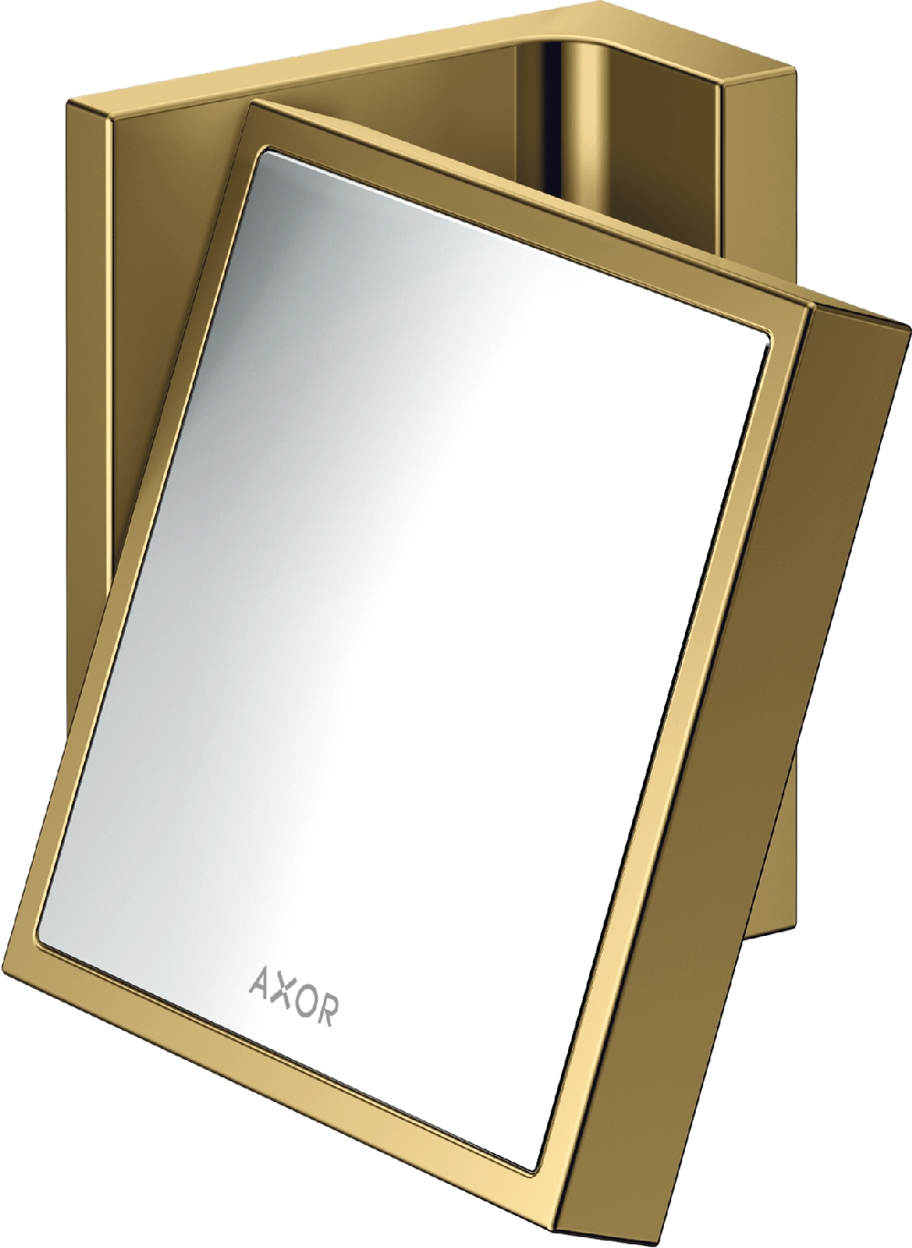Axor Universal Rectangular Kosmetikspiegel 12x11 cm rechteckig gold 42649990