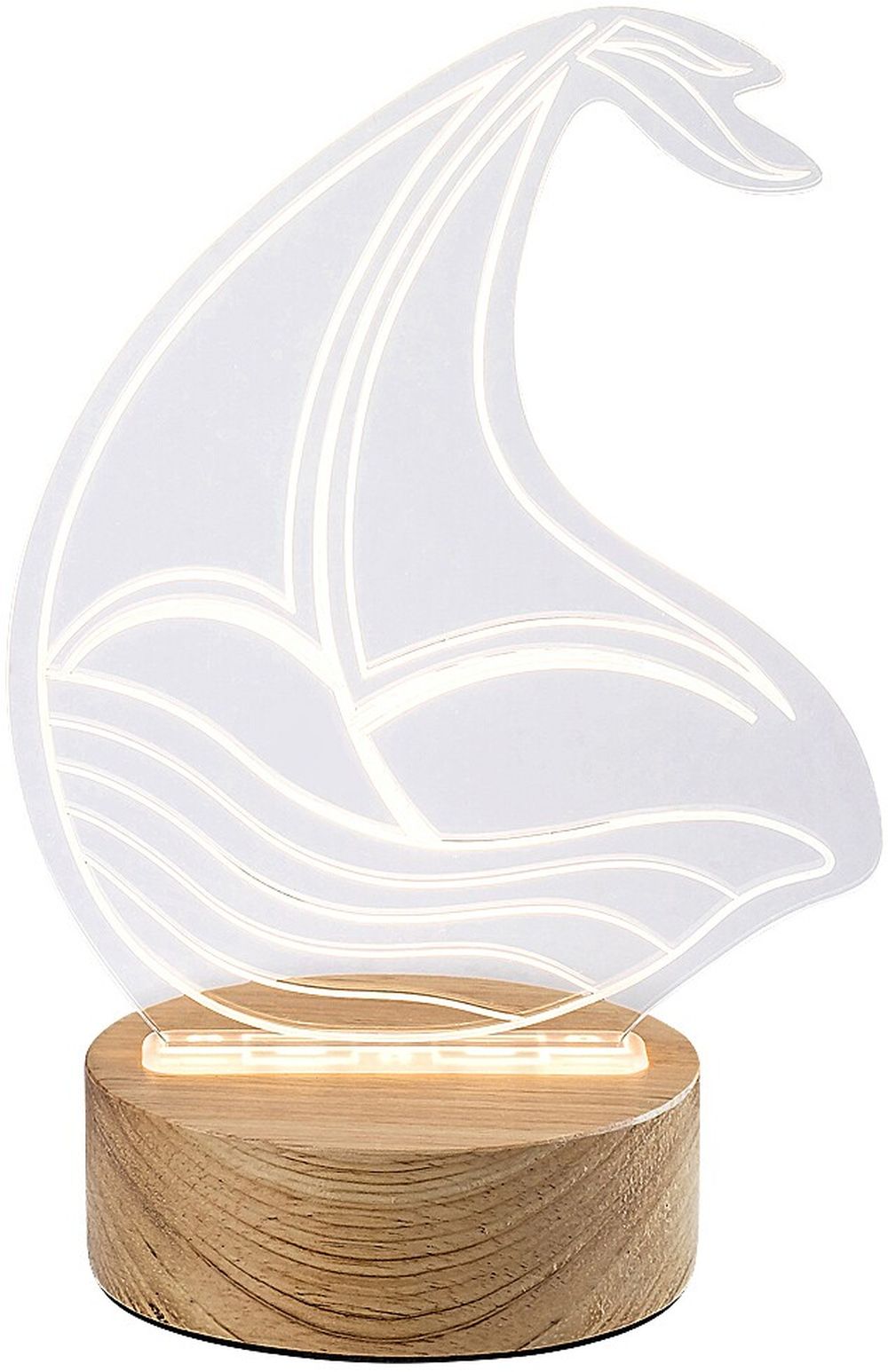 Rabalux Akali Tischlampe 1x2 W übersichtlich-holz 76001