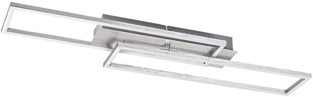 Rabalux Demetrius Deckenlampe 1x40 W aluminium-silber 71012