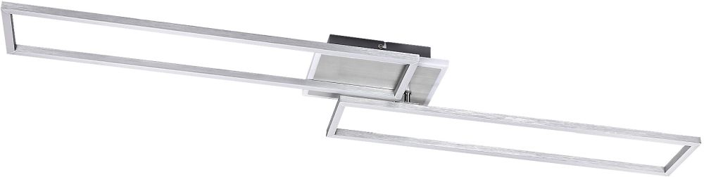 Rabalux Benedick Deckenlampe 1x40 W aluminium-silber 71015