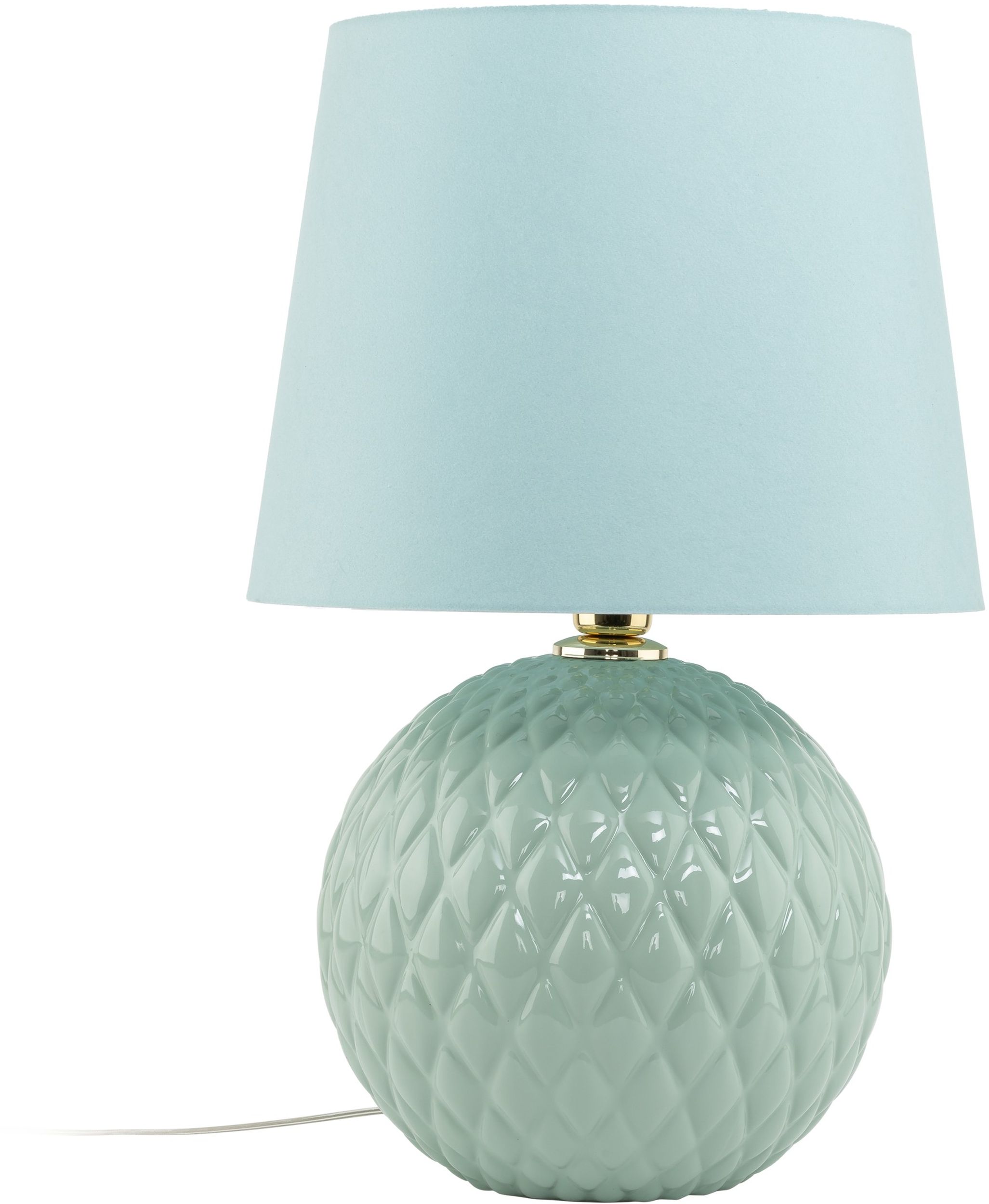 TK Lighting Santana Tischlampe 1x15 W minze 5903