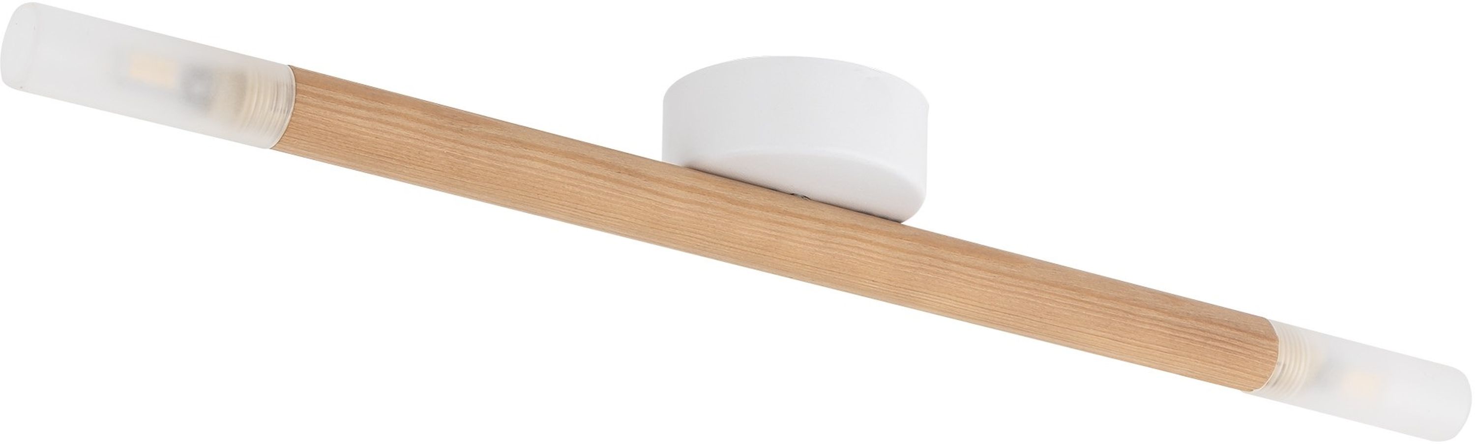 TK Lighting Noble Wandleuchte 2x6 W weiß-holz 4523