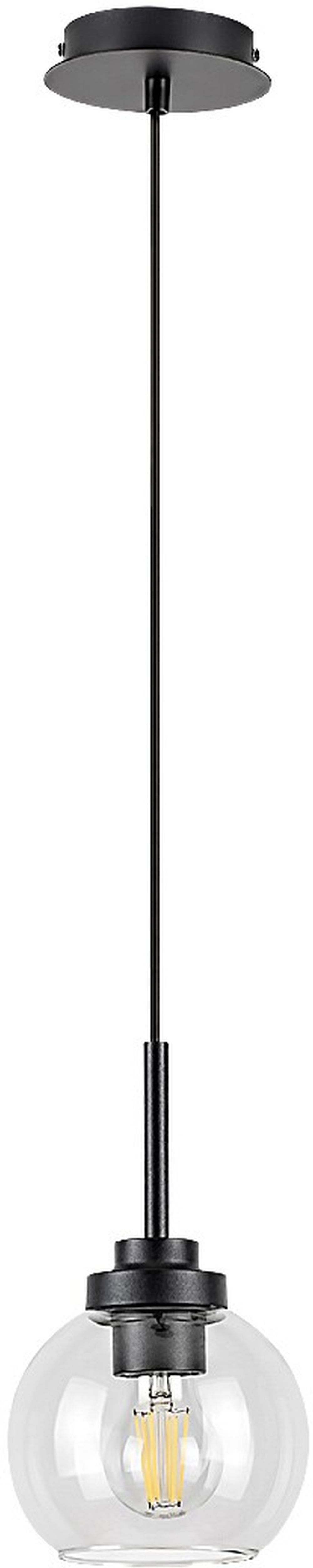 Rabalux Tirina Pendelleuchte 1x15 W schwarz 75006