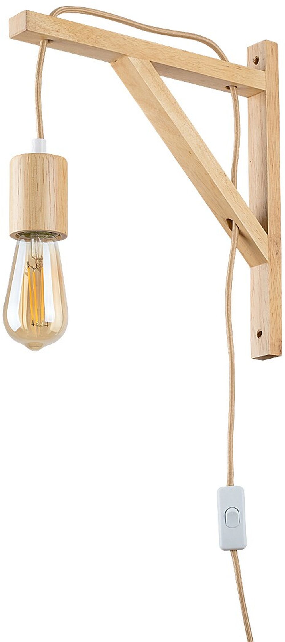 Rabalux Ubul Leuchter 1x60 W holz 71028