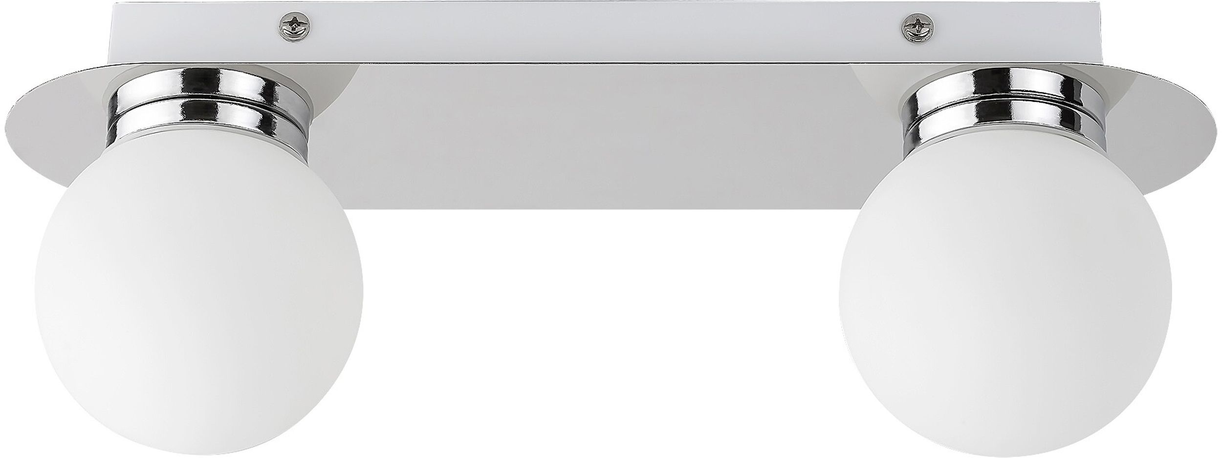 Rabalux Becca Deckenlampe 2x28 W weiß-chrom 2111
