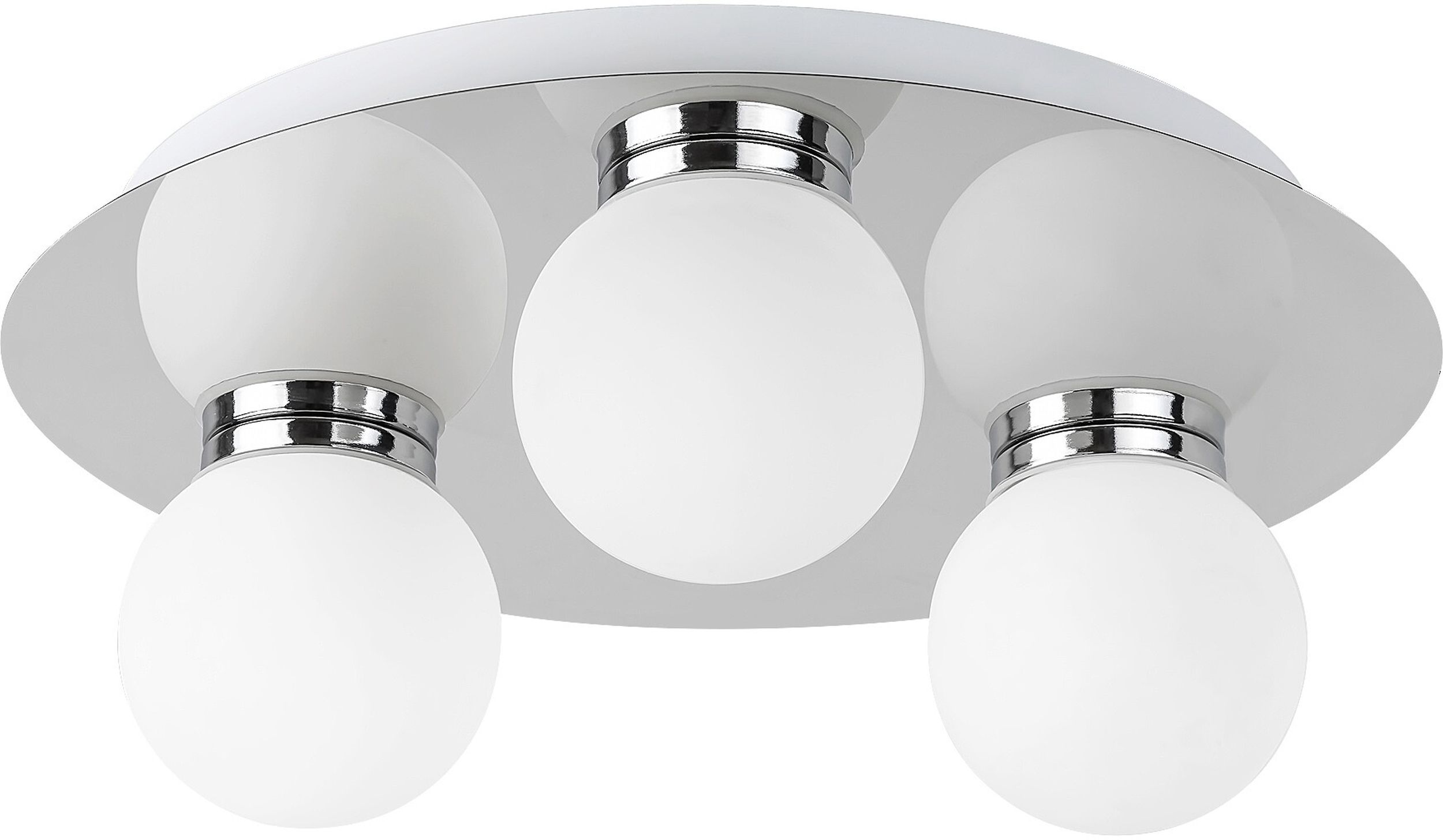 Rabalux Becca Deckenlampe 3x28 W weiß-chrom 2113