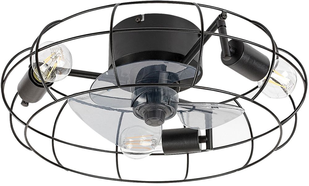 Rabalux Cadmus Deckenlampe 3x25 W schwarz 71043