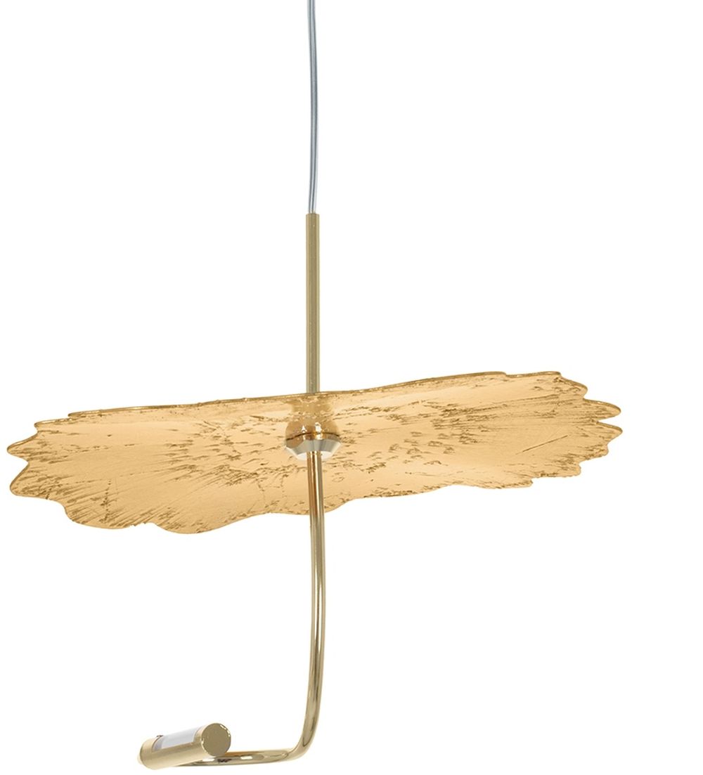 Moosee Leafs Pendelleuchte 1x3 W gold MSE1501100167