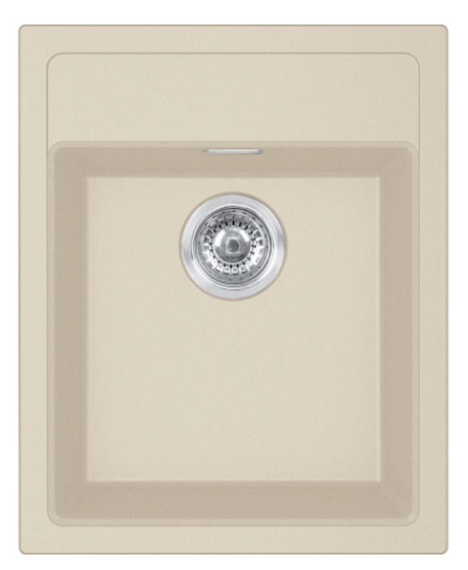 Franke Sirius SID tektonit-waschbecken 53x43 cm beige 143.0671.557
