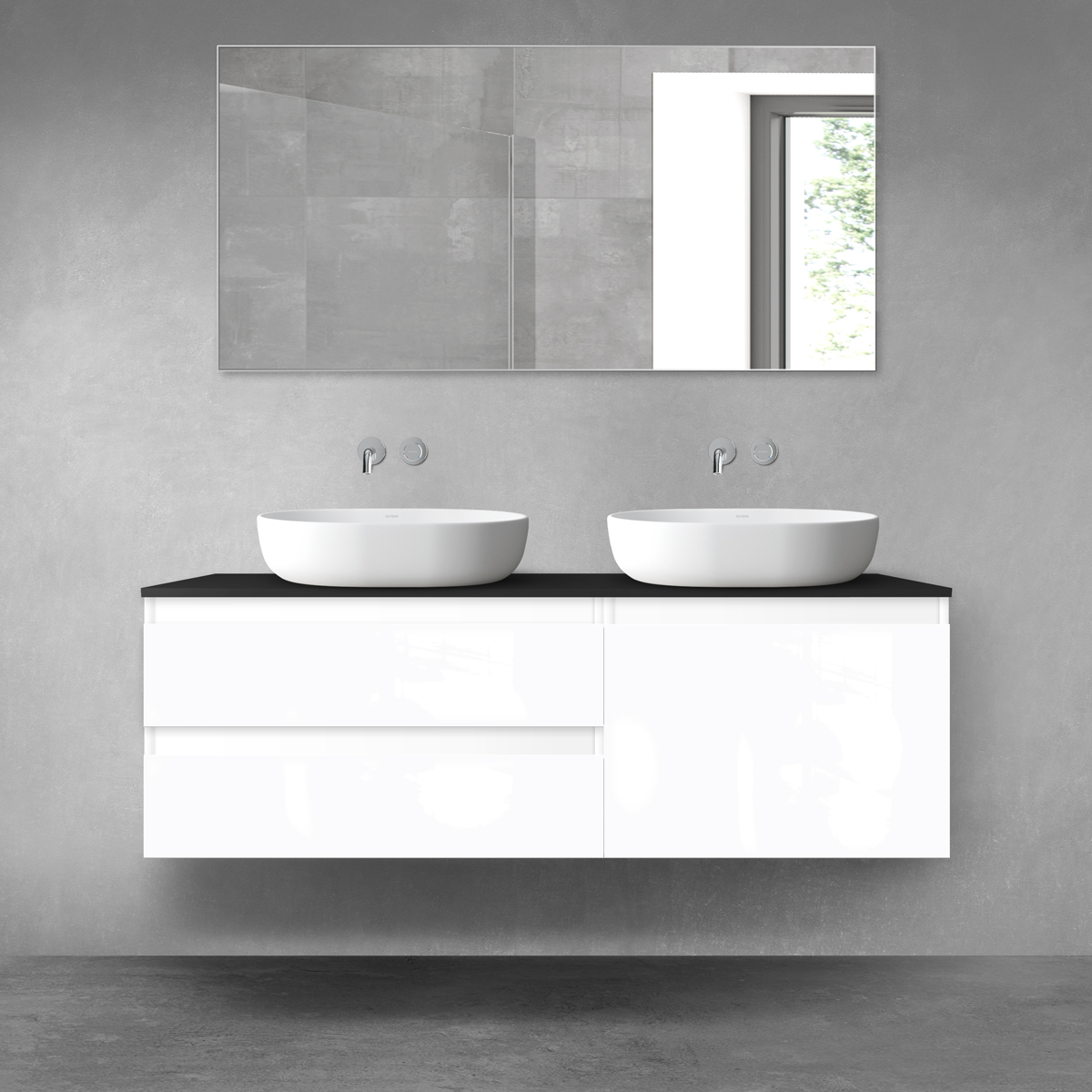 Set Badschrank Oltens Vernal 60003000, Badschrank Oltens Vernal 60013000, 63011300
