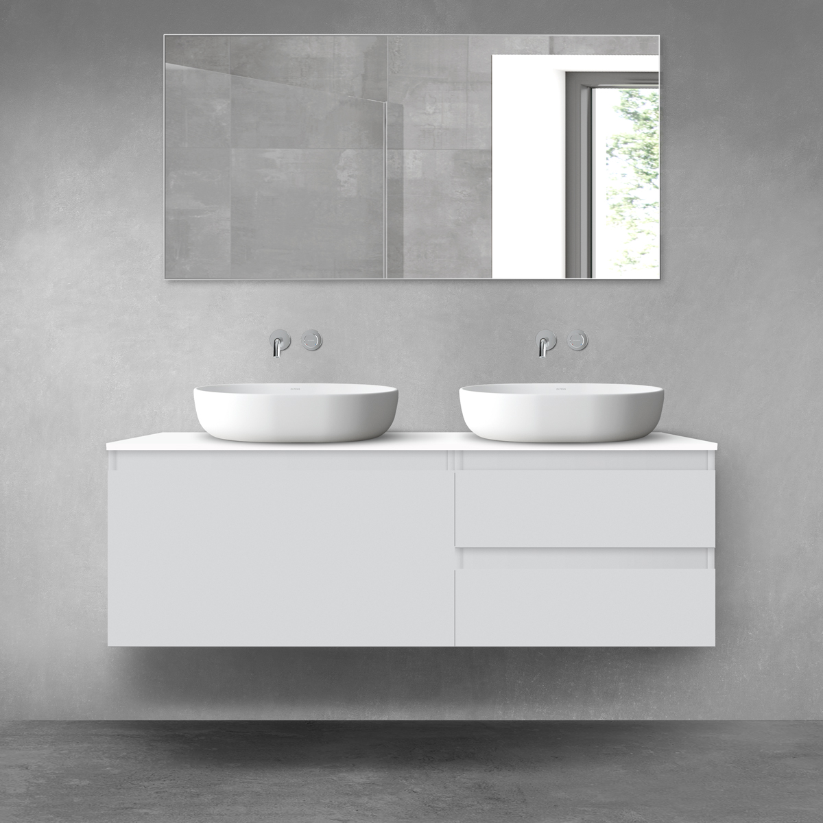 Set Badschrank Oltens Vernal 60000700, Badschrank Oltens Vernal 60014700, 63011000
