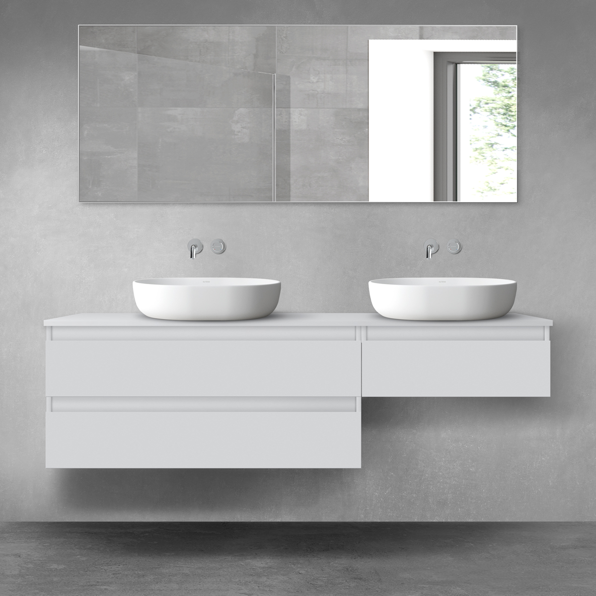 Set Badschrank Oltens Vernal 60002700, Badschrank Oltens Vernal 60009700, 63008700