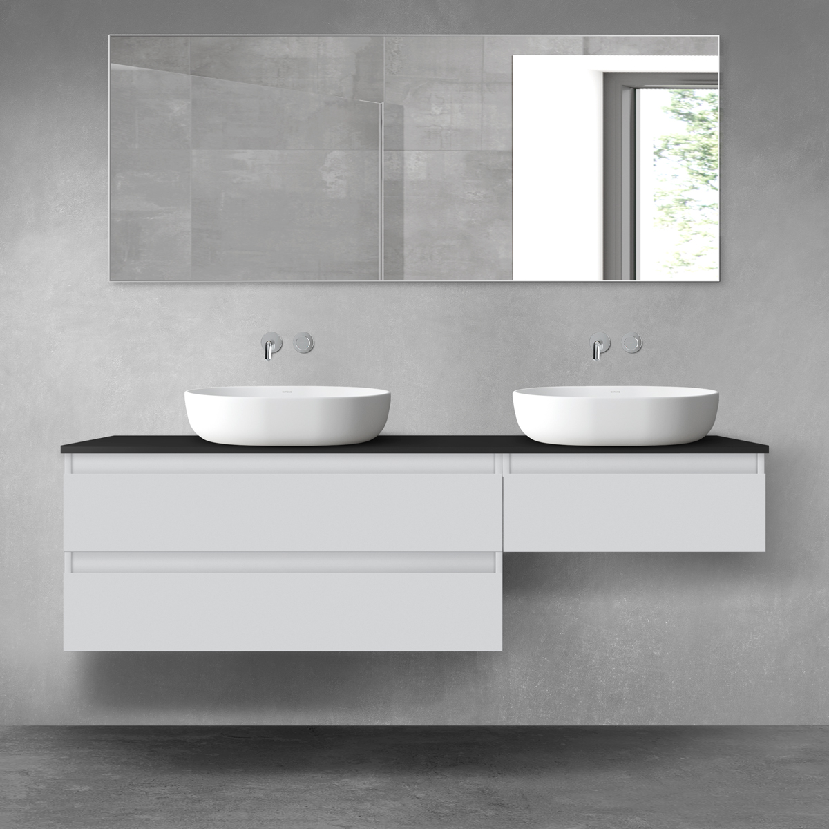 Set Badschrank Oltens Vernal 60002700, Badschrank Oltens Vernal 60009700, 63008300