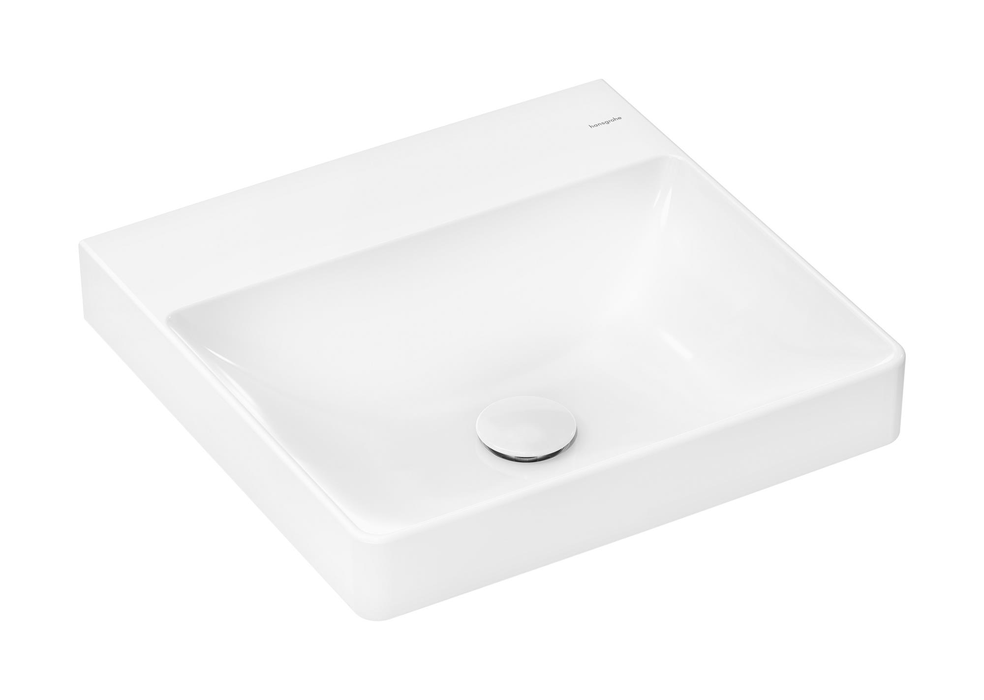 Hansgrohe Xelu Q Waschbecken 50x48 cm rechteckig Klassisch-Möbel weiß 61013450