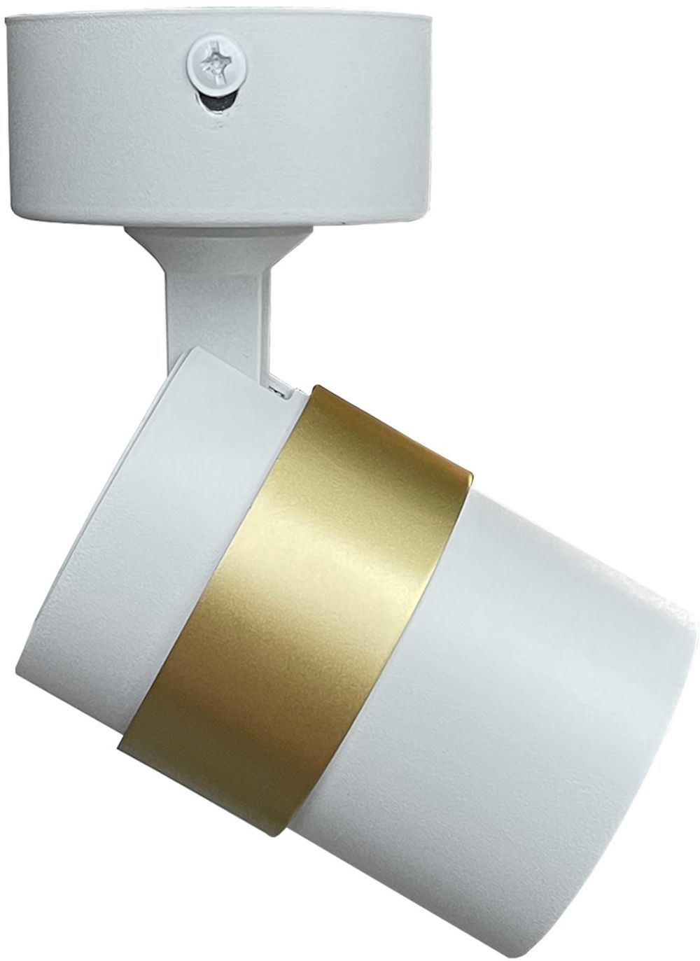Light Prestige Anillo Deckenlampe 1x50 W weiß-gold LP-770/1WWH