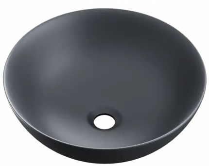 Excellent Luqa Waschbecken 40x40 cm rund Aufsatzwaschbecken CEAC.6401.400.GRM