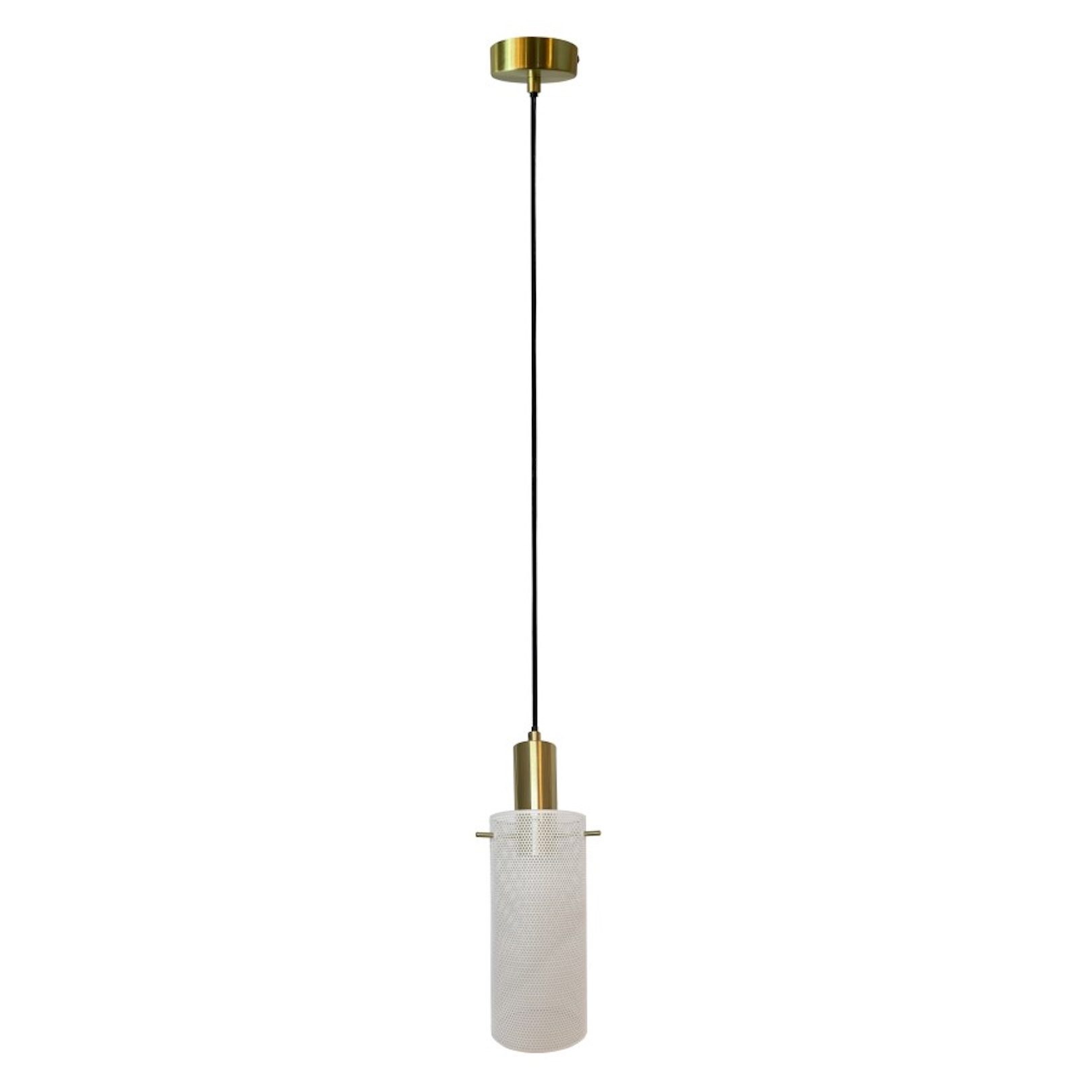 Light Prestige Tirana Pendelleuchte 1x40 W weiß-gold LP-945/1PWH