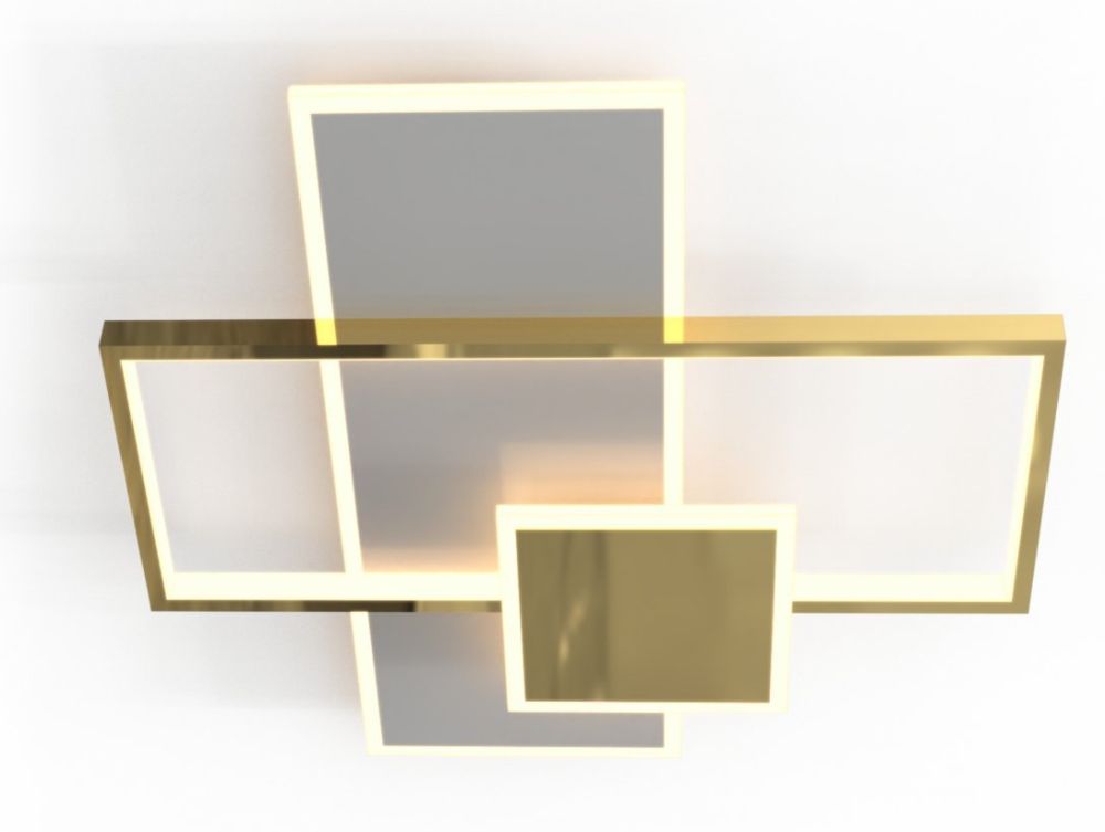 Zuma Line Salo Deckenlampe 1x46 W chrom-gold MX4463-3-3YYCGT