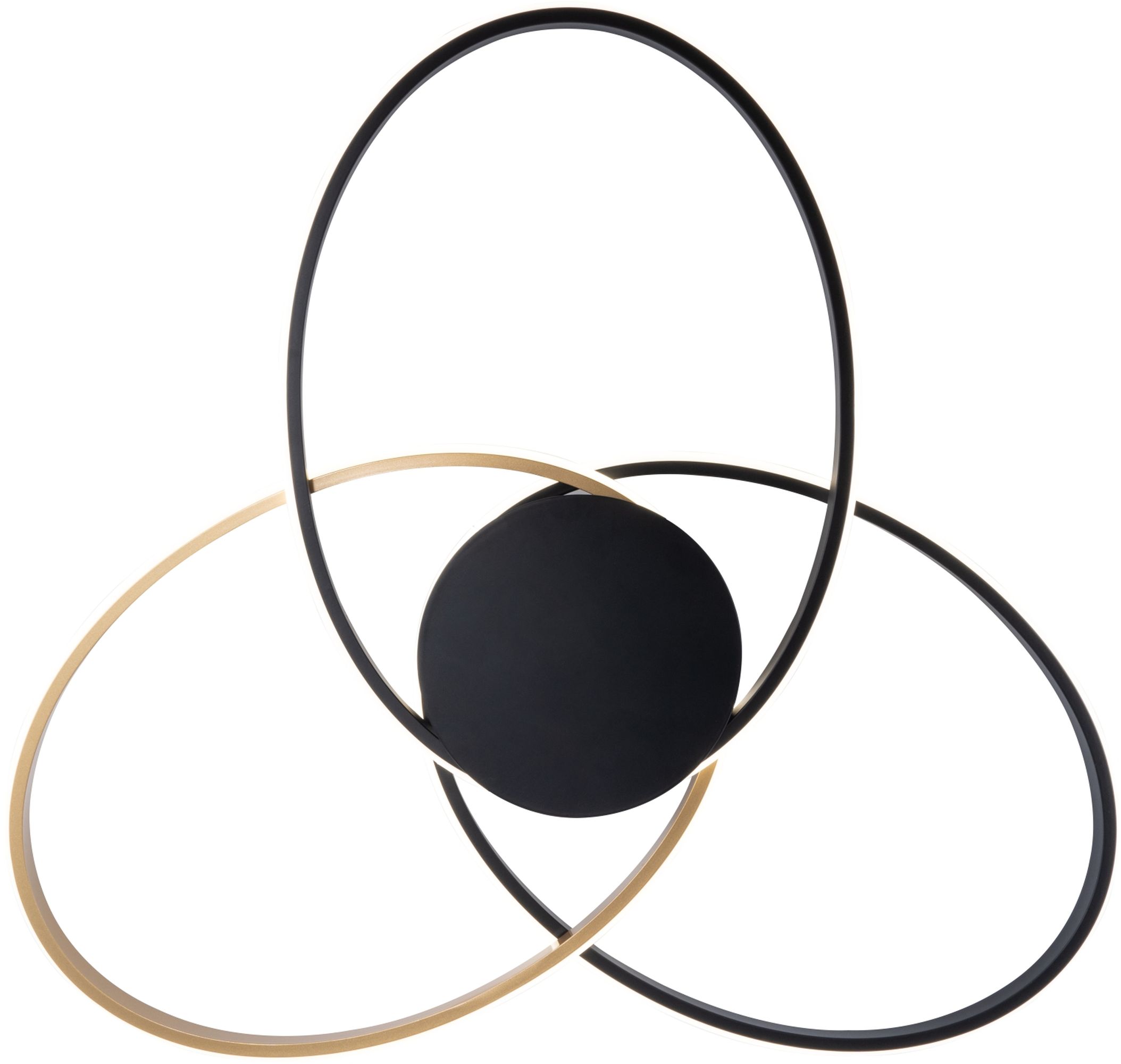 Zuma Line Bold Deckenlampe 1x60 W schwarz-gold 20169-GD