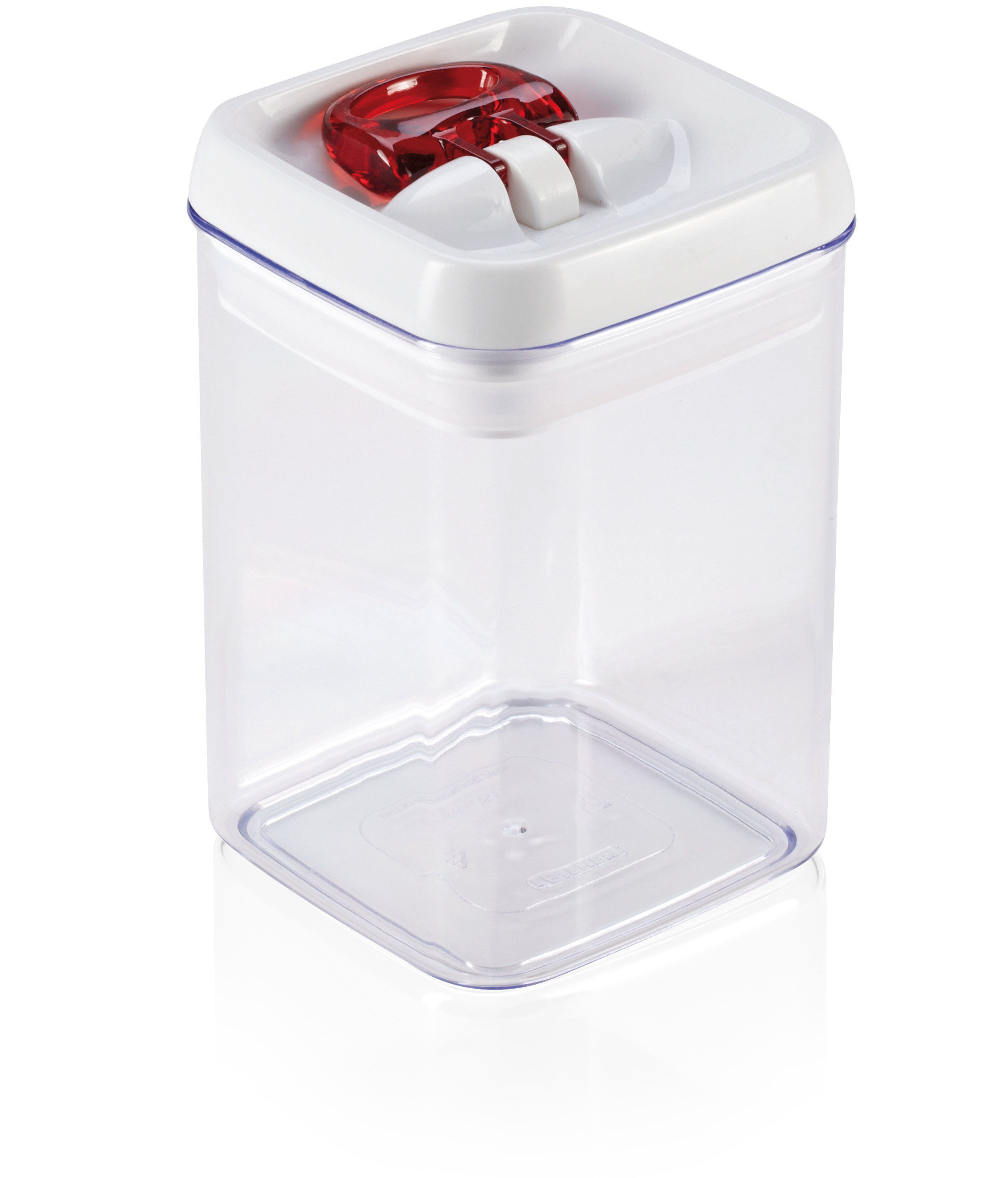 Leifheit Fresh&Easy Aufbewahrungsbehälter 9.9x9.9x15.2 cm transparent-weiß 31208