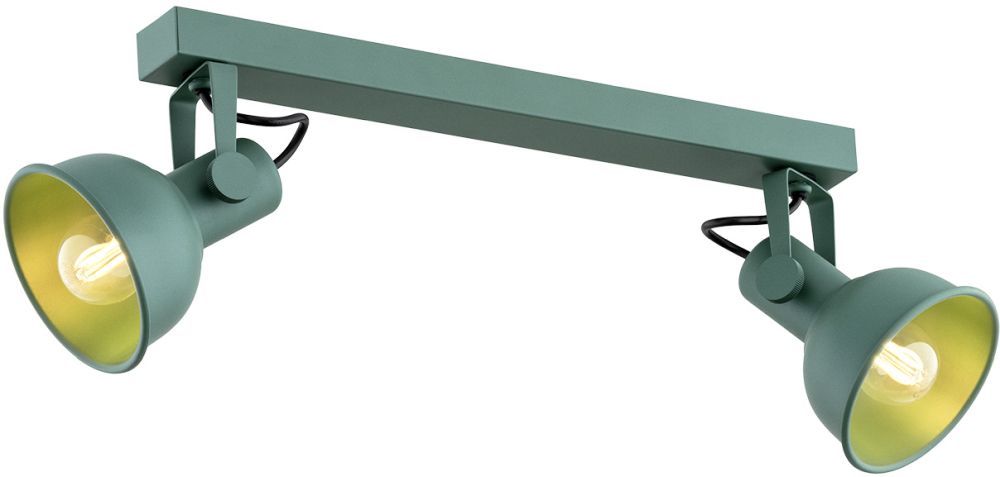 Argon Lenora Deckenlampe 2x7 W grün 7174