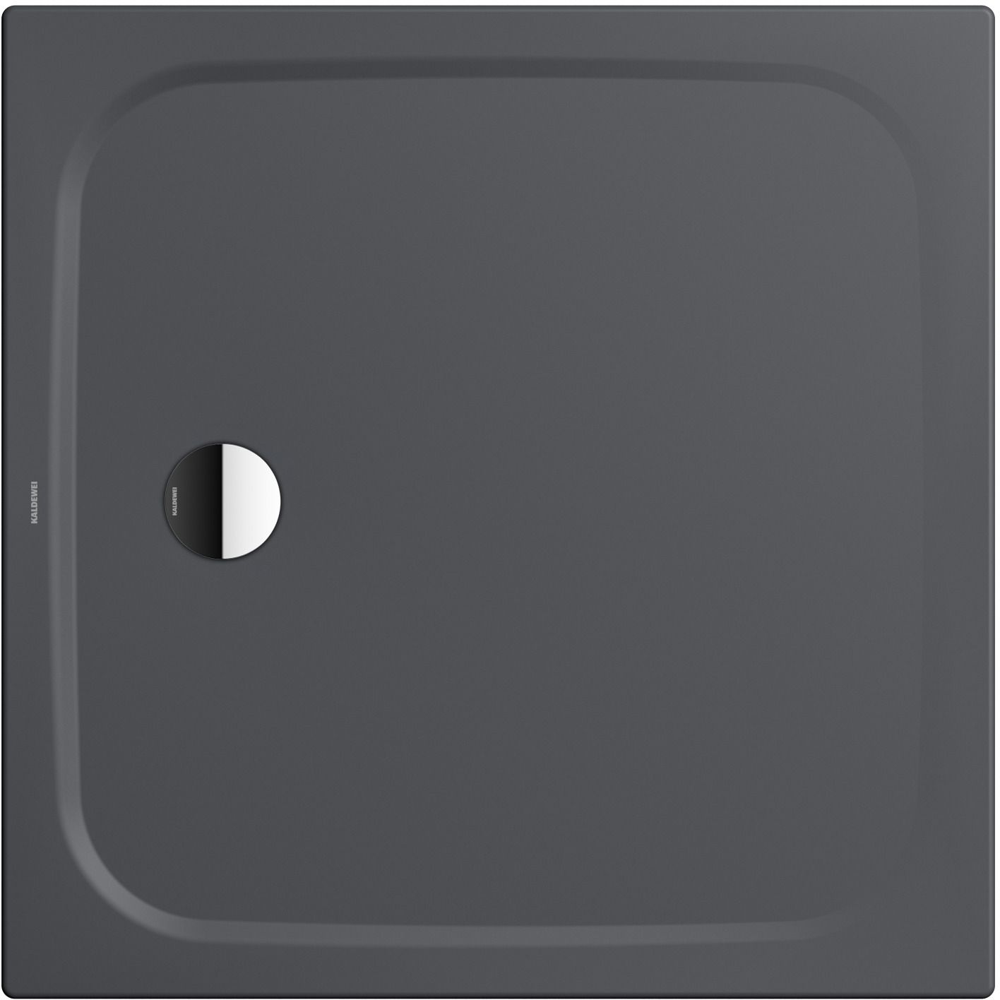 Kaldewei Cayonoplan Quadratische Duschwanne 80x80 cm grau 361147980666