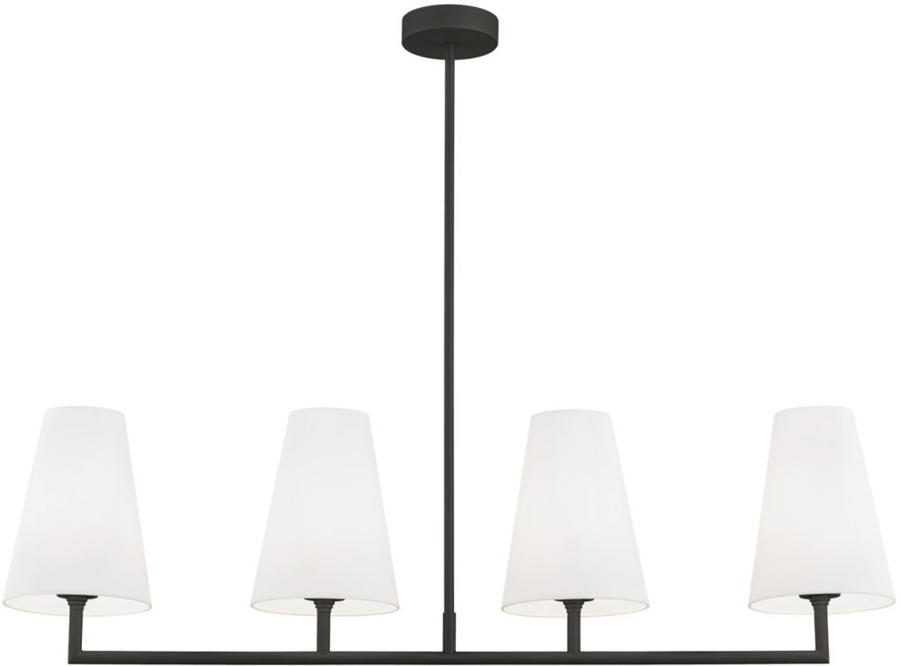 Argon Safiano Deckenlampe 4x W weiß-schwarz 1831