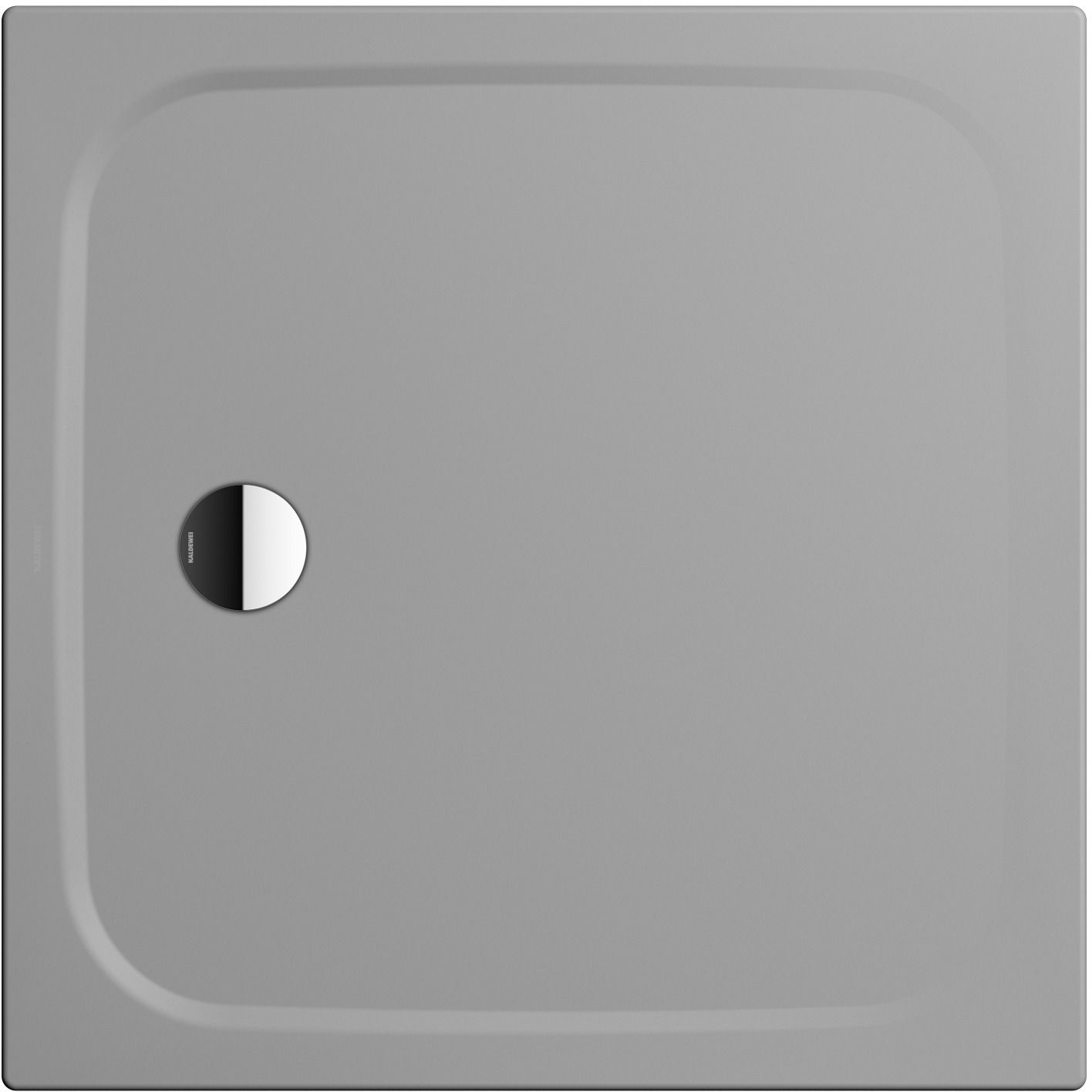 Kaldewei Cayonoplan Quadratische Duschwanne 80x80 cm grau 361147980663